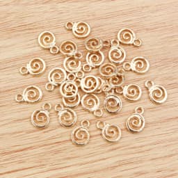 30pcs 11x8mm Antique Silver Plated KC Gold Colors Rhodium Swirl Handmade Charms Pendant:DIY for bracelet necklace