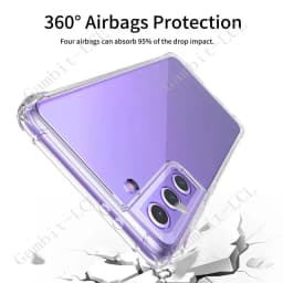 Anti-Falling Soft Case For Samsung Galaxy S22 Ultra S22 S22+ Plus S23 S20 S21 FE S10 Lite S10e Clear Transparent Protector Cover