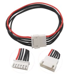 2/5Pcs JST-XH 2S 3S 4S 5S 6S 7S 8S LiPo Battery Balance Charger Extension Cable Balance Charging Wire 20CM 7.8Inch 22AWG