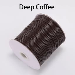 10m/lot 22 Color Leather Line Waxed Cord Cotton Thread String Strap Necklace Rope For Jewelry Making DIY Bracelet Supplies