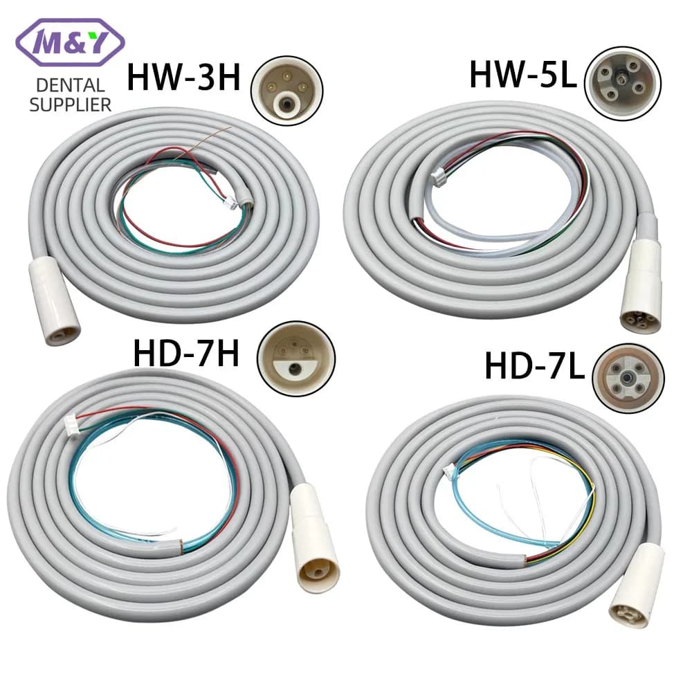 Dental Ultrasonic Scaler Pipe Ultrasonic Piezo Scaler Hose 3H5L7H7L Ultrasonic Piezon Scaler Tube Fit E*S WO*DPECKER D*E S*TELEC