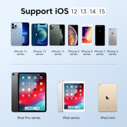 KUULAA MFi USB Cable For iPhone 14 13 12 11 Pro Max X XS XR 8 7 6 Plus iPhone charger Fast Charging USB Cord For Lightning Cable