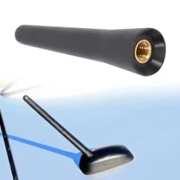 Car Antenna Mini Short Car Accessories Strong Radio Car Roof Fixer 6.5 Cm Long Car Universal with Screws