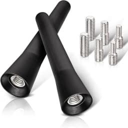 Car Antenna Mini Short Car Accessories Strong Radio Car Roof Fixer 6.5 Cm Long Car Universal with Screws