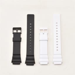 Resin Strap For Casio MRW-200H 18MM Watch Band Mens Sports Waterproof Black White Replacement Watch Accessories