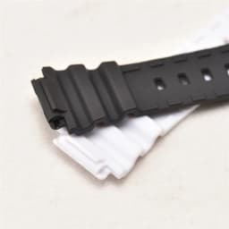 Resin Strap For Casio MRW-200H 18MM Watch Band Mens Sports Waterproof Black White Replacement Watch Accessories