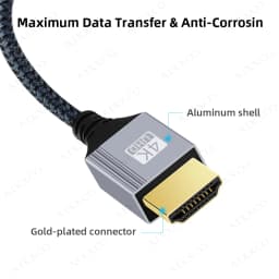 1m 2m 3m 5m Braid HD 4K@60HZ Micro HDMI-Compatible TO HDMI-Compatible Extension Male to Male Cable