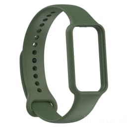 Fashion Silicone WatchStrap For Huami Amazfit Band 7 SmartWatch Band Bracelet Wristband For Amazfit band7 Strap Buckle +film