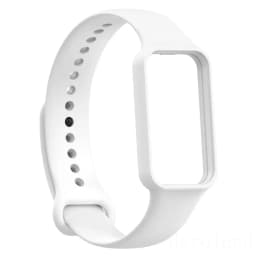 Fashion Silicone WatchStrap For Huami Amazfit Band 7 SmartWatch Band Bracelet Wristband For Amazfit band7 Strap Buckle +film