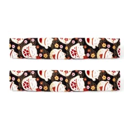 RASTP-Universal 2PCS Car Seat Belt Cover Auto Seat Belt Covers JDM Style Fabric Protector Safety Belts Shoulder Pad RS-BAG078