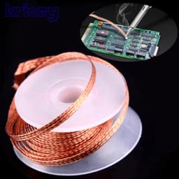 Desoldering Braid Tape Copper Solder Wire Soldering Wick Tin Solder Removal Braid Welding Wire Repair Tool 1.5/2/2.5/3/3.5mm NEW