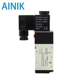 Pneumatic Electric Solenoid Valve 4V210-08 5 Way 2 Position Control Air Gas Magnetic Valve 12V 24V 220V 4mm-12mm Hose Fittings