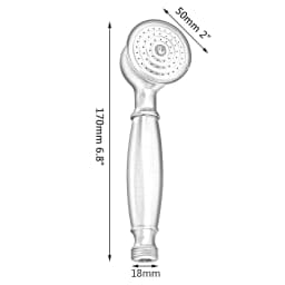 Luxury Gold Polished Brass Telephone Hand Held Shower Head Set with 1.5m Hose