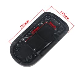Electric Bicycle Rear Seat Backrest  Accessories Scooter Back Seat Motorcycle Black New Back Cushion