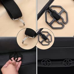 10PCS Car Seat Cover Plum Plate Metal Hook Plastic Card Fixed Chuck Plastic Fastener For Seat Accessories