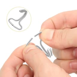 10PCS Car Seat Cover Plum Plate Metal Hook Plastic Card Fixed Chuck Plastic Fastener For Seat Accessories