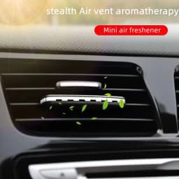 Car Vent Air Freshener Invisible Solid Aromatherapy Air Conditioning Outlet Perfume Modeling Chip Supplement Bar Accessories