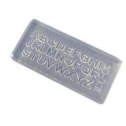 1PC 3D Silicone Nail Carving Mold English Letters Mould Stamping Design Gel Stencils DIY Manicure Accessory Tools Multi-Designs