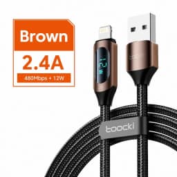 Toocki USB C To Lighting Cable For iPhone 14 13 12 Pro Max X 8 Plus PD 20W Fast Charger Type-c to Lighting Data Cord For iPad
