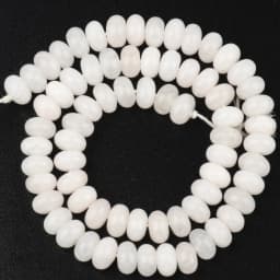 8x5mm Natural Rondelle Tourmaline Jades Beads Flat Round Quartz Agate Abacus DIY Bracelet Earrings Stone Bead for Jewelry Making