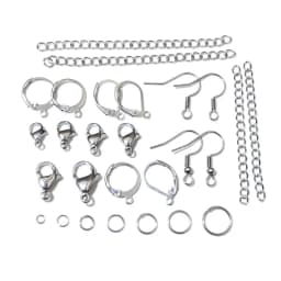 High Quality 316 Stainless Steel DIY Jewelry Making Findings Necklac Earrings Hooks/Jump rings/Lobster Clasp Craft Accessories