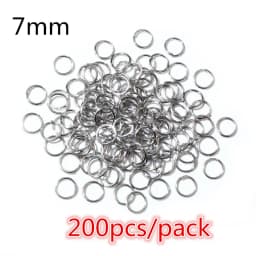 High Quality 316 Stainless Steel DIY Jewelry Making Findings Necklac Earrings Hooks/Jump rings/Lobster Clasp Craft Accessories