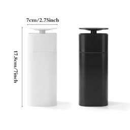 400ML Makeup Remover Nail Bottle Empty Press Pump Dispenser Plastic Polish Remover Cleaner Portable Makeup Manicure Tools