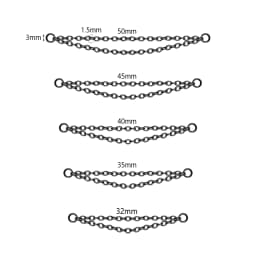 AOEDEJ 1PC Black Plate Nose Chains Decorate Stainless Steel Nostril Chain Helix Tragus Piercings Tassel Body Piercing Jewelry