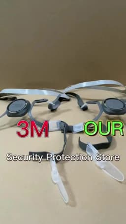 New 6281 Head Belt Strip Set For 6200 Dust Mask Half Face Gas Respirator Replace Accessories For 3m 6200 Work Safety