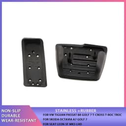 Car Pedals Foot Fuel Brake Clutch Cover for Volkswagen VW Passat B8 Golf 7 Tiguan 2017 - 2021 for Seat Leon 5F MK3