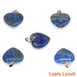 10PC/Set Love Heart Shaped Pendant Natural Stone Rose Quartz Crystal Turquoise Tiger Eye Aventurine Jewelry Making Necklace 20mm