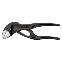KNIPEX 87 00 100 Cobra XS Mini Water Pump Pliers 4 Inches One-Handed Precision Grade Pipe Plier 11 Quick Adjustment Positions