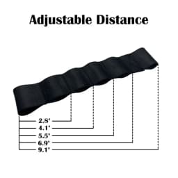 2pcs For Jeep Wrangler TJ JK JKU JL JLU 1995-2021 Car Door Limiting Check Strap Nylon Interior Door Adjustable Belt Accessories