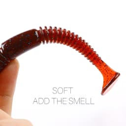 Supercontinent Swing Impact Ring Shad Fishing Lure Soft 8cm/10cm Baits Swimbait Jigging Lure Artificial Baits
