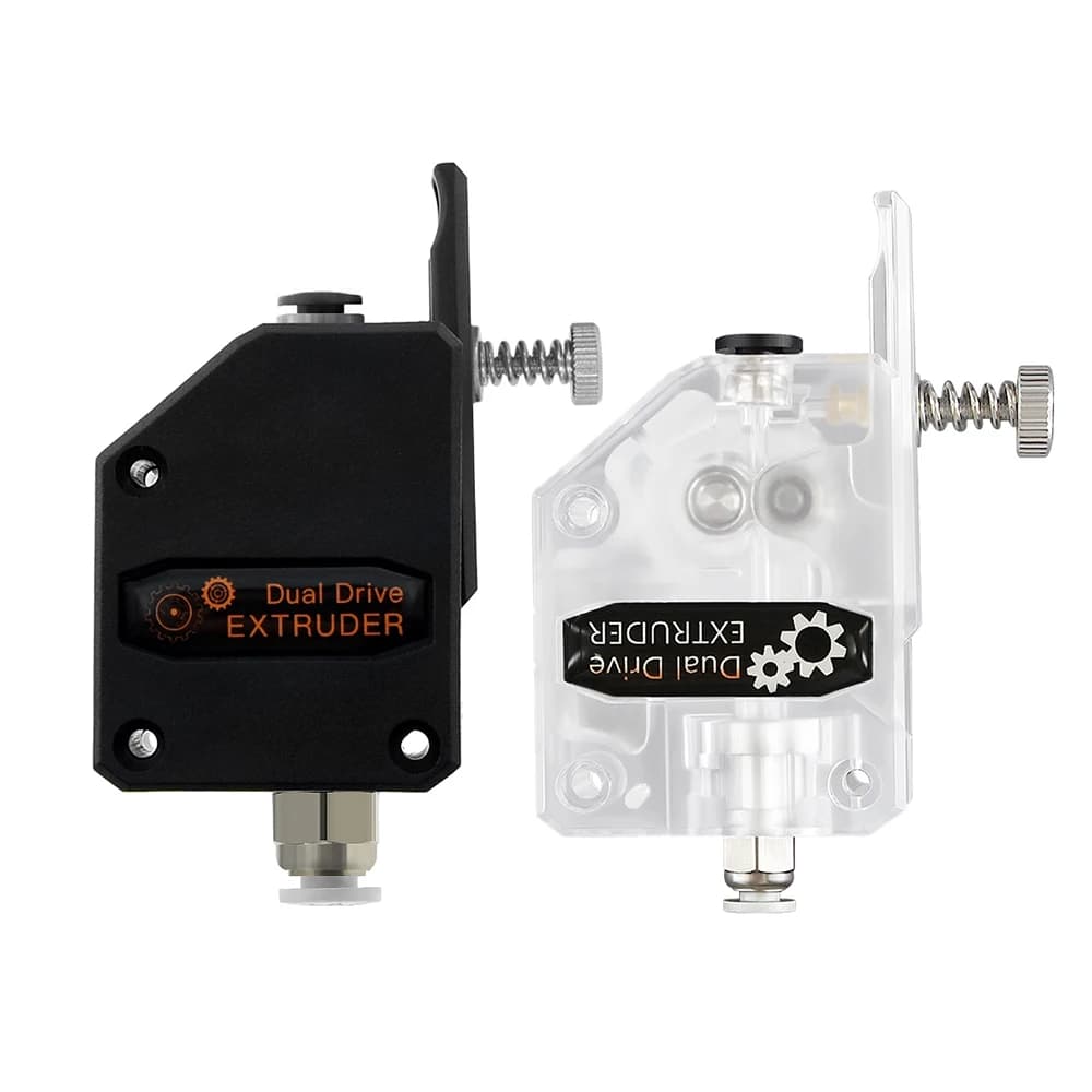 3D Printer Parts MK8 Extruder Clone Dual Drive Extruder Upgrade Bowden Direct Extruder 1.75mm Filament for CR10 Ender 3 Pro