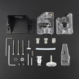 3D Printer Parts MK8 Extruder Clone Dual Drive Extruder Upgrade Bowden Direct Extruder 1.75mm Filament for CR10 Ender 3 Pro