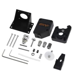 3D Printer Parts MK8 Extruder Clone Dual Drive Extruder Upgrade Bowden Direct Extruder 1.75mm Filament for CR10 Ender 3 Pro