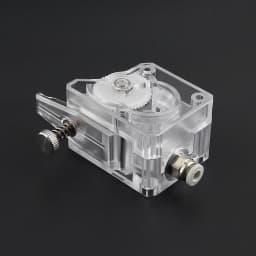 3D Printer Parts MK8 Extruder Clone Dual Drive Extruder Upgrade Bowden Direct Extruder 1.75mm Filament for CR10 Ender 3 Pro