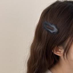 2pc Wholesale Retro Cute PU Korean Hair Side Clips BB Hairpin for Women Girls Child Headband Hair Accessories Headwear Ornament