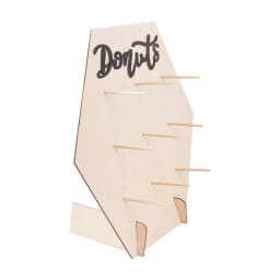 Donut Wall Holds Stand Sweet Cart Rustic Wedding Table Decor Doughnut Birthday Party Candy Bar Baby Shower Donut Party