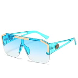 1/2PCS Men And Women Oversized Square Fashion Sunglasses Sports Driving Glasses Gradient Colored Sunglasses Uv400 2023