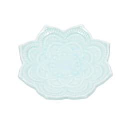 Nordic Ceramic Mandala Small Jewelry Dish Earrings Necklace Ring Storage Plates Fruit Dessert Display Bowl Decoration Tray