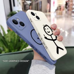 Line Man Phone Case For iPhone 17 17 Air 16 16e 15 14 13 12 11 Pro Max Mini X XR XS Plus Cover
