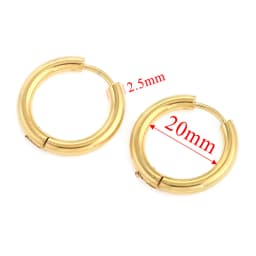 6pcs Stainless Steel Huggie Earring Hoop For Women Jewelry Set for Hypoallergenic Korean Earrings Female Jewelry Accessories