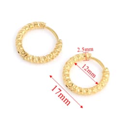 6pcs Stainless Steel Huggie Earring Hoop For Women Jewelry Set for Hypoallergenic Korean Earrings Female Jewelry Accessories
