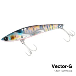 TSURINOYA 35g Teppan VIB Fishing Lure VECTOR DW38-C 105mm Vibration Shore Fishing Long Casting Metal Hard Bait Seabass Flounder