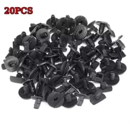 20pcs 8mm Plastic Rivets Bumper Fastener Clip for Peugeot 307 206 207 Citroen PSA Car Fender Liner Wheel Arch Retainer Push Pins