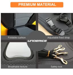 Kayak Seat Kayak Accessories Asiento Kayak Adjustable Backrest With Cushion Paddle Board Kayak Padded Seat