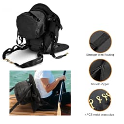 Kayak Seat Kayak Accessories Asiento Kayak Adjustable Backrest With Cushion Paddle Board Kayak Padded Seat