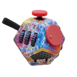 Anti-Stress Fidget Toy - Plastic Gaming Cube for Anxiety Relief Focus & Relaxation Gift Present for Attention-seeking